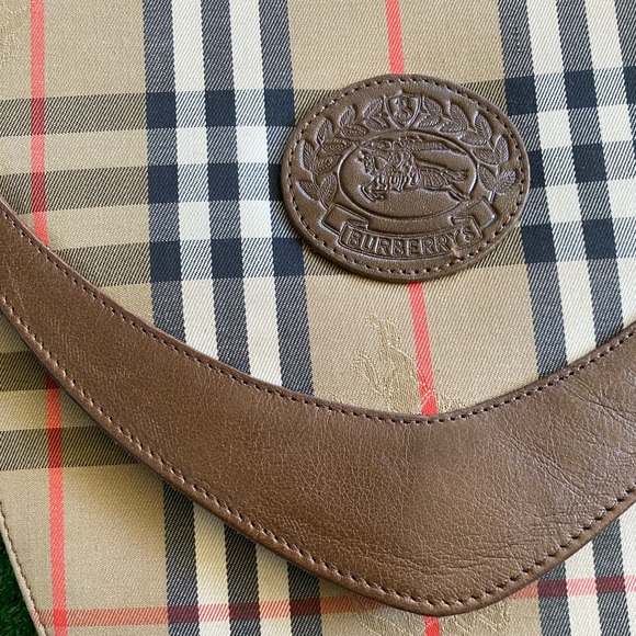 Vintage Burberry Haymarket Bag | Vintage Burberry | Burberry | - Picture 9 of 16